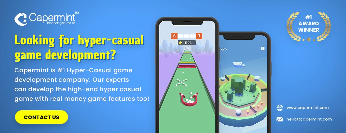 Hyper casual game development services