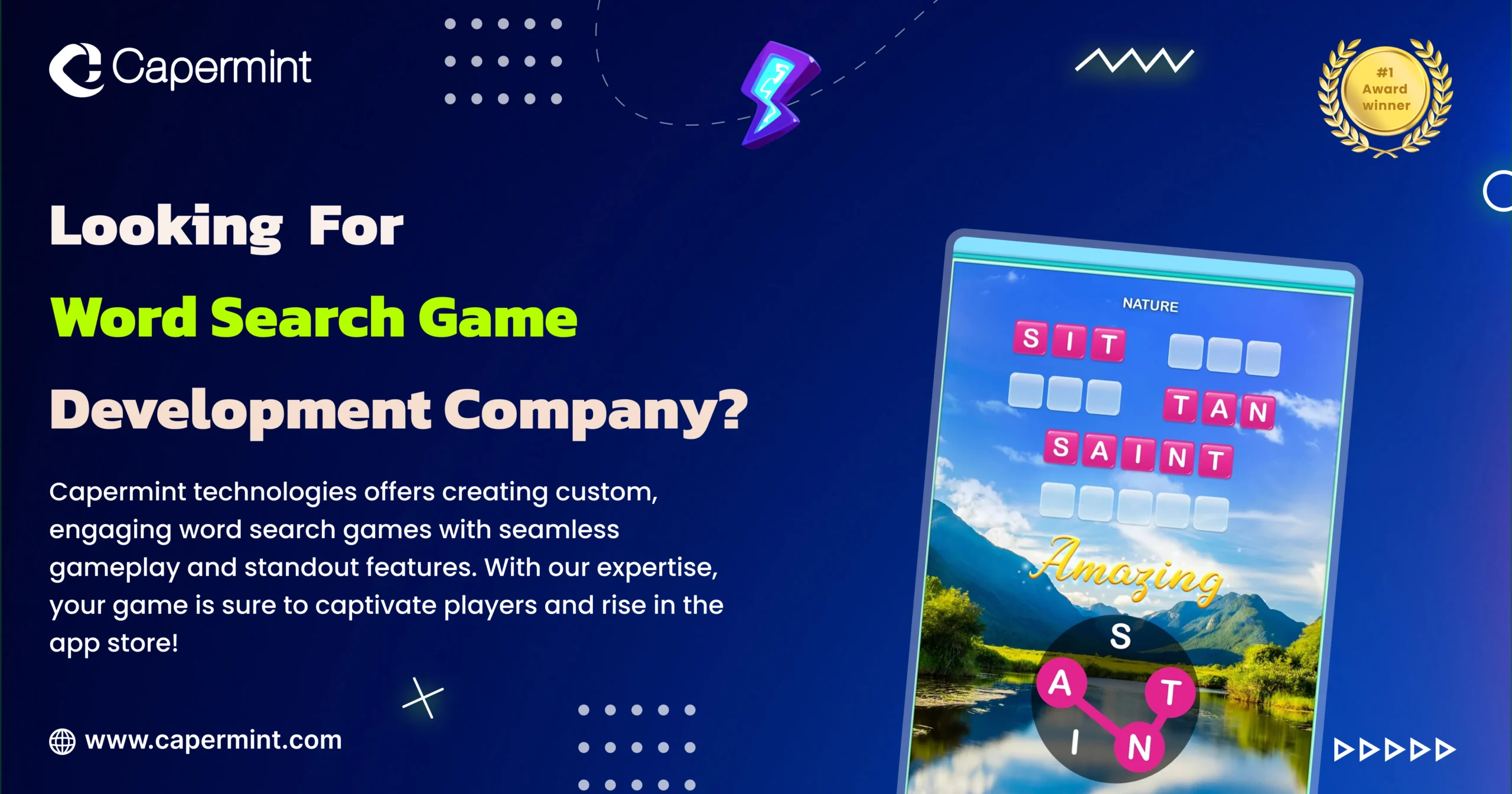 word search game development company