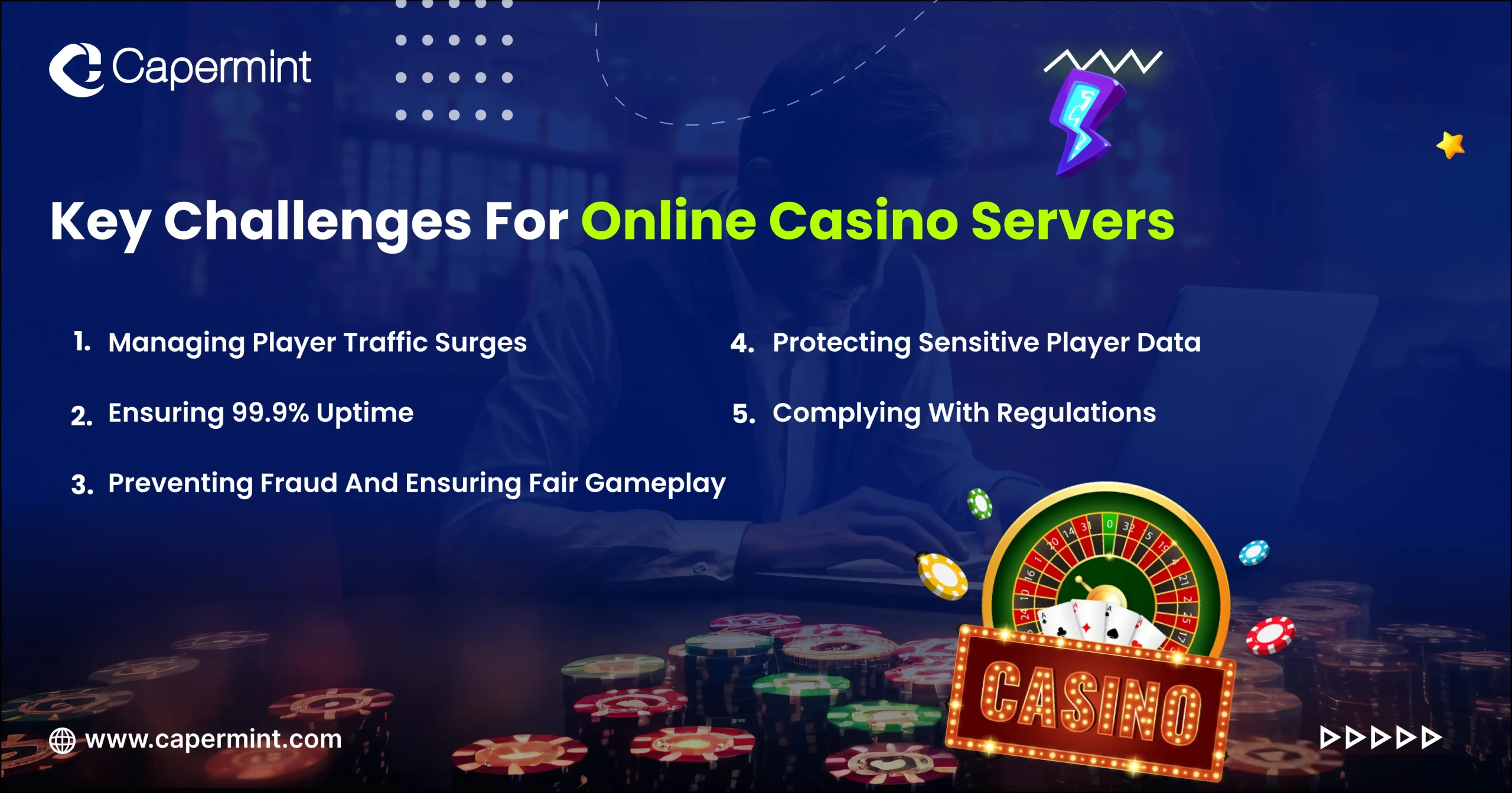 Key Challenges for Online Casino Servers
