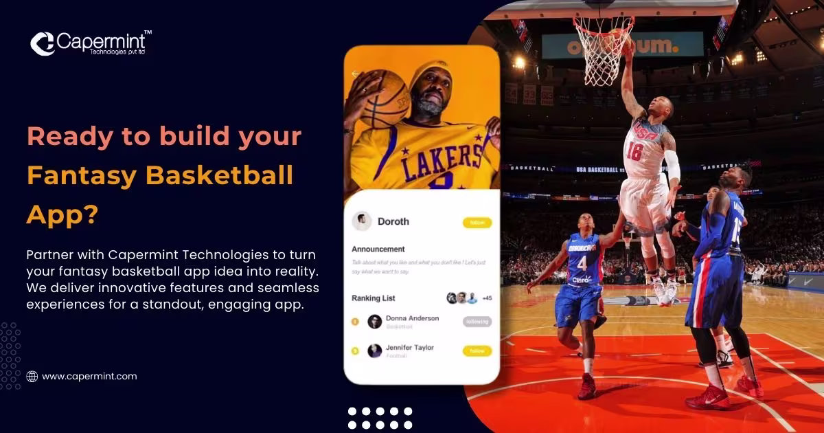 Fantasy Basketball App Development Company