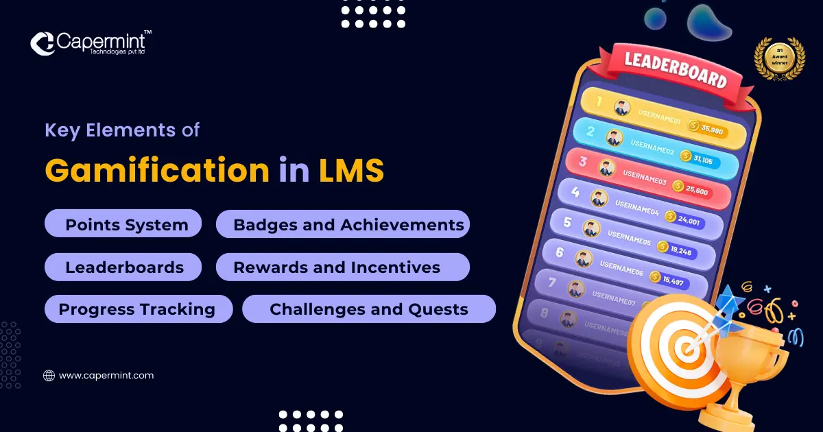 Key Elements of Gamification in LMS