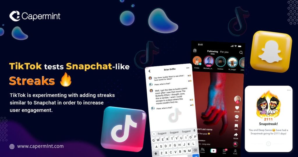 TikTok Tests Snapchat-like Streaks (Banner)
