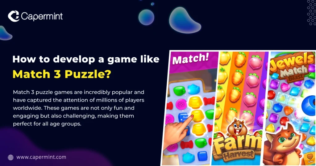 Develop Game Like Match 3 Puzzle